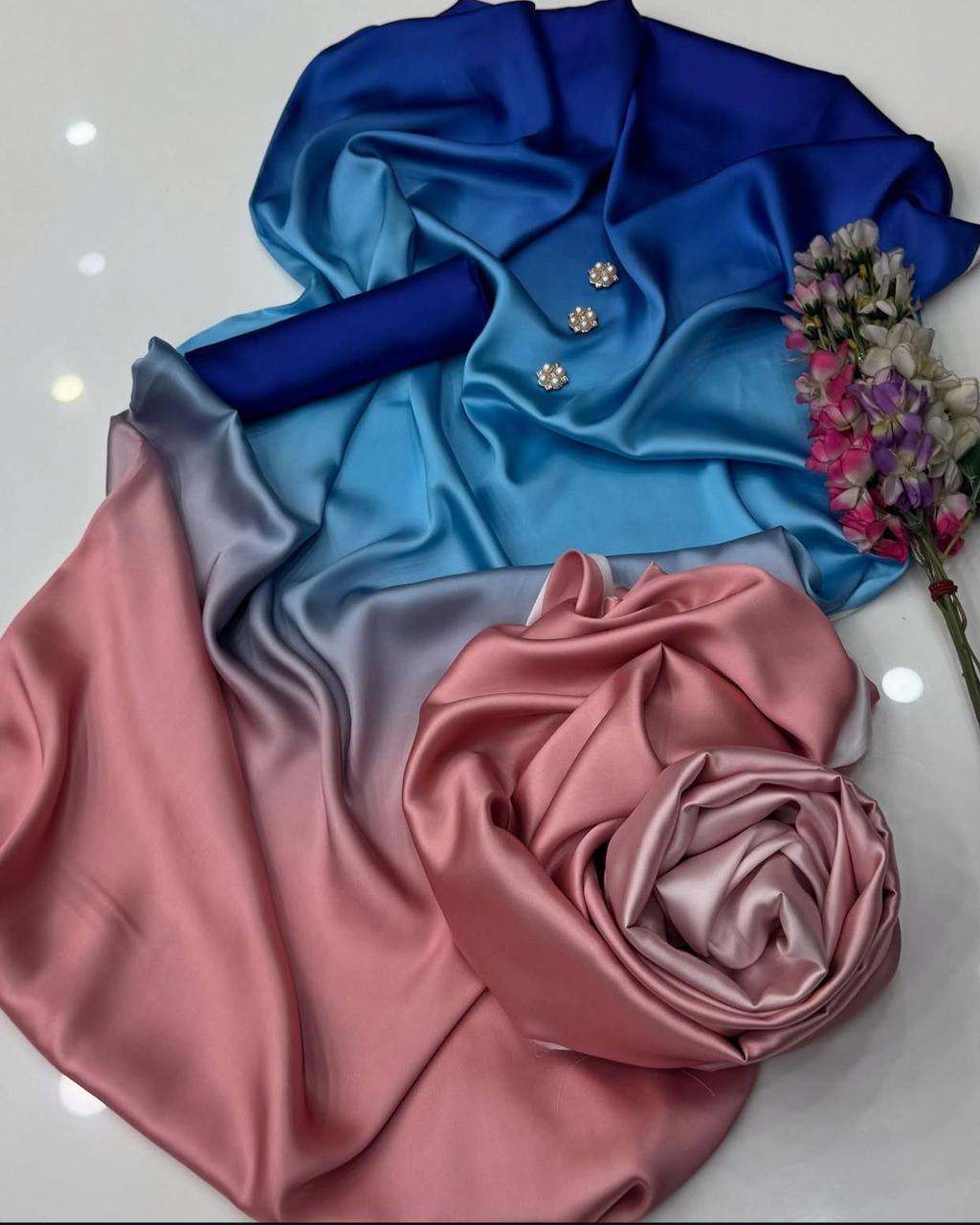 Double Shaded Melody Digital Printed