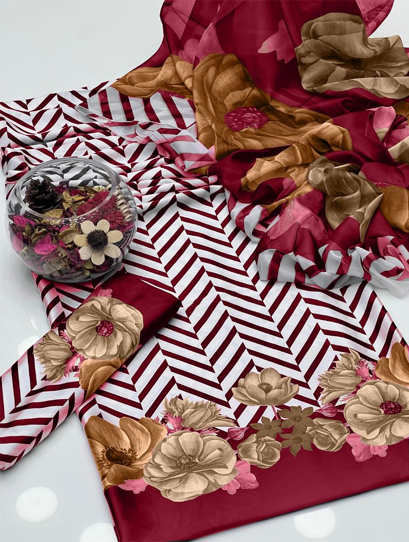 Floral Melody Digital Printed