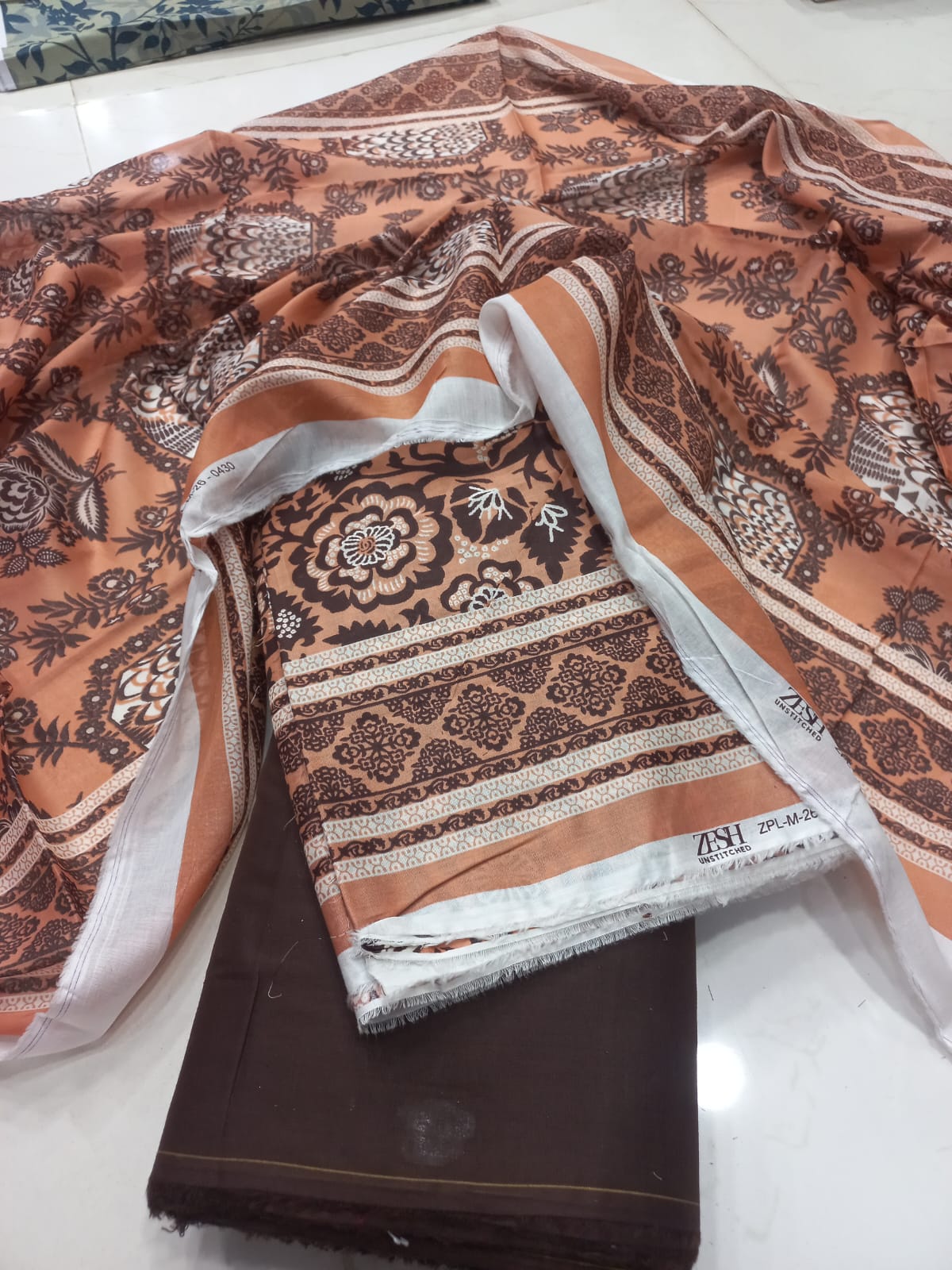 Zeesh Digital Printed Lawn 3pc Unstiched ZEESH TEXTILE 2026 Latest Collection