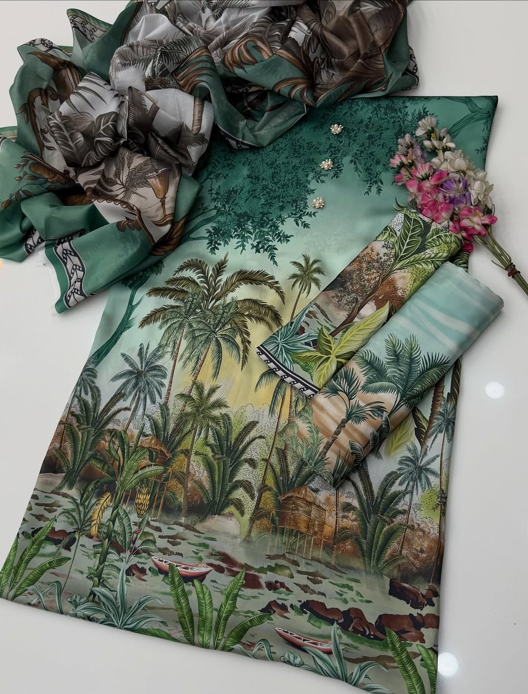Floral Melody MPRINTS Digital Printed