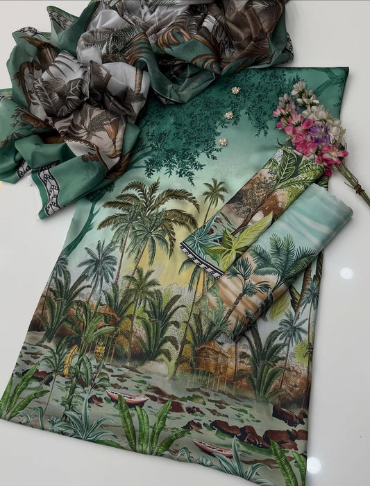 Floral Melody MPRINTS Digital Printed