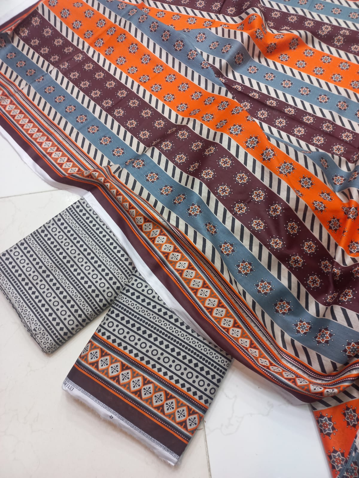 Trending Lawn Digital Printed 3pc Unstiched