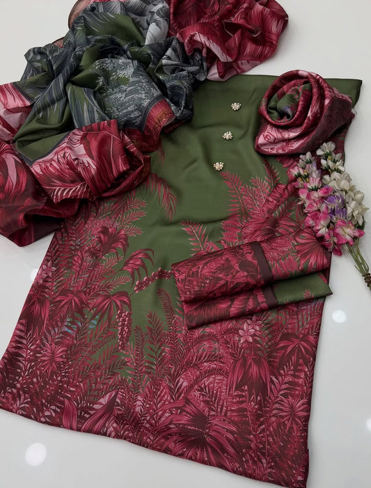 Floral Melody MPRINTS Digital Printed