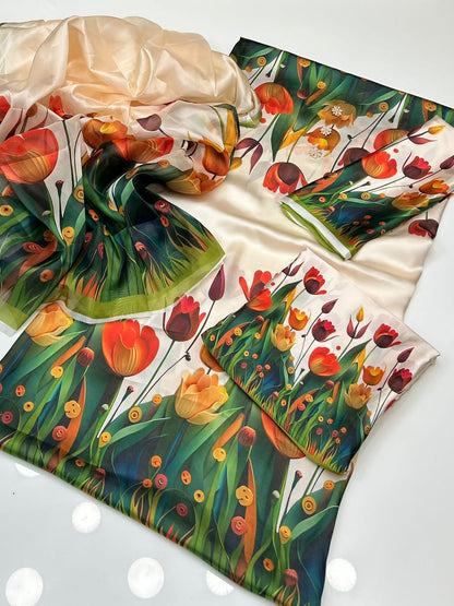 Floral Melody Digital Printed