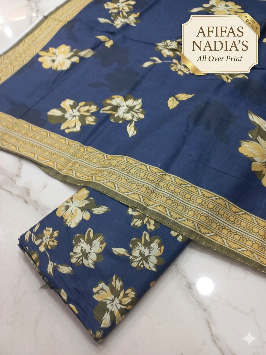 Trending Lawn Digital Printed 3pc Unstiched