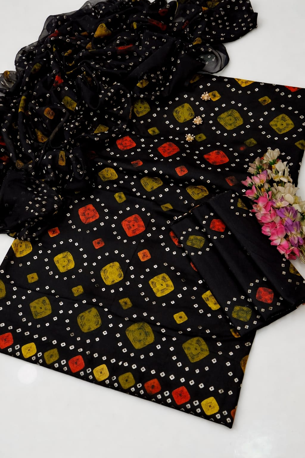 Floral Melody Swiss Lawn Digital Printed