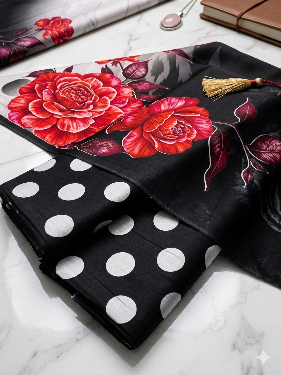 Trending Lawn Digital Printed 3pc Unstiched