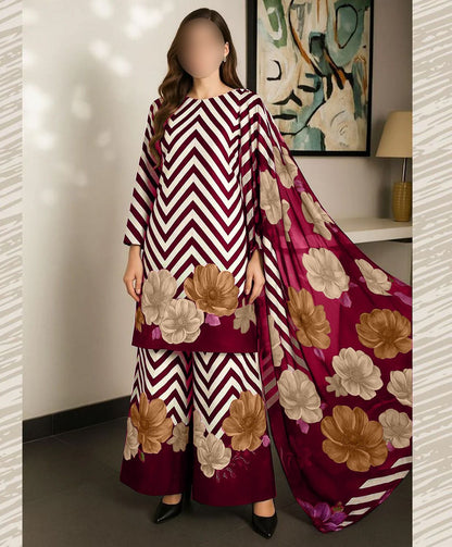 Floral Melody Digital Printed