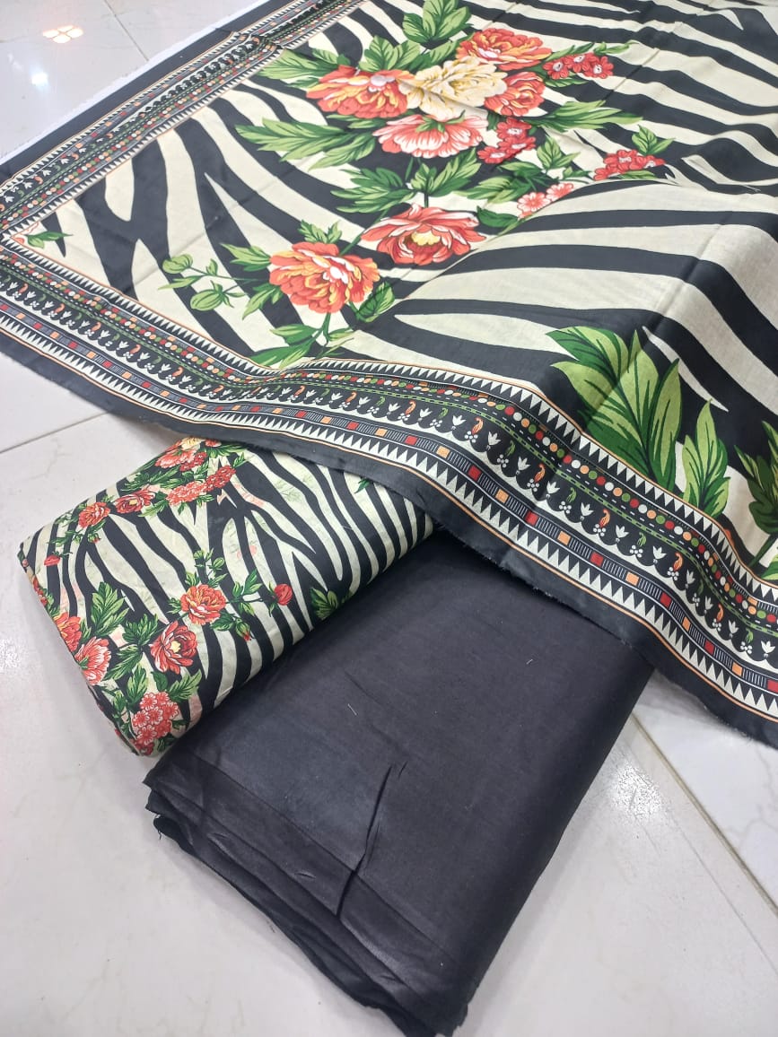 Most Demanding Digital Printed Lawn 3pc Unstiched 2026