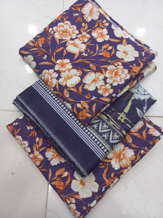 Khaadi By Regalia Textile Lawn Digital Printed 3pc Unstiched