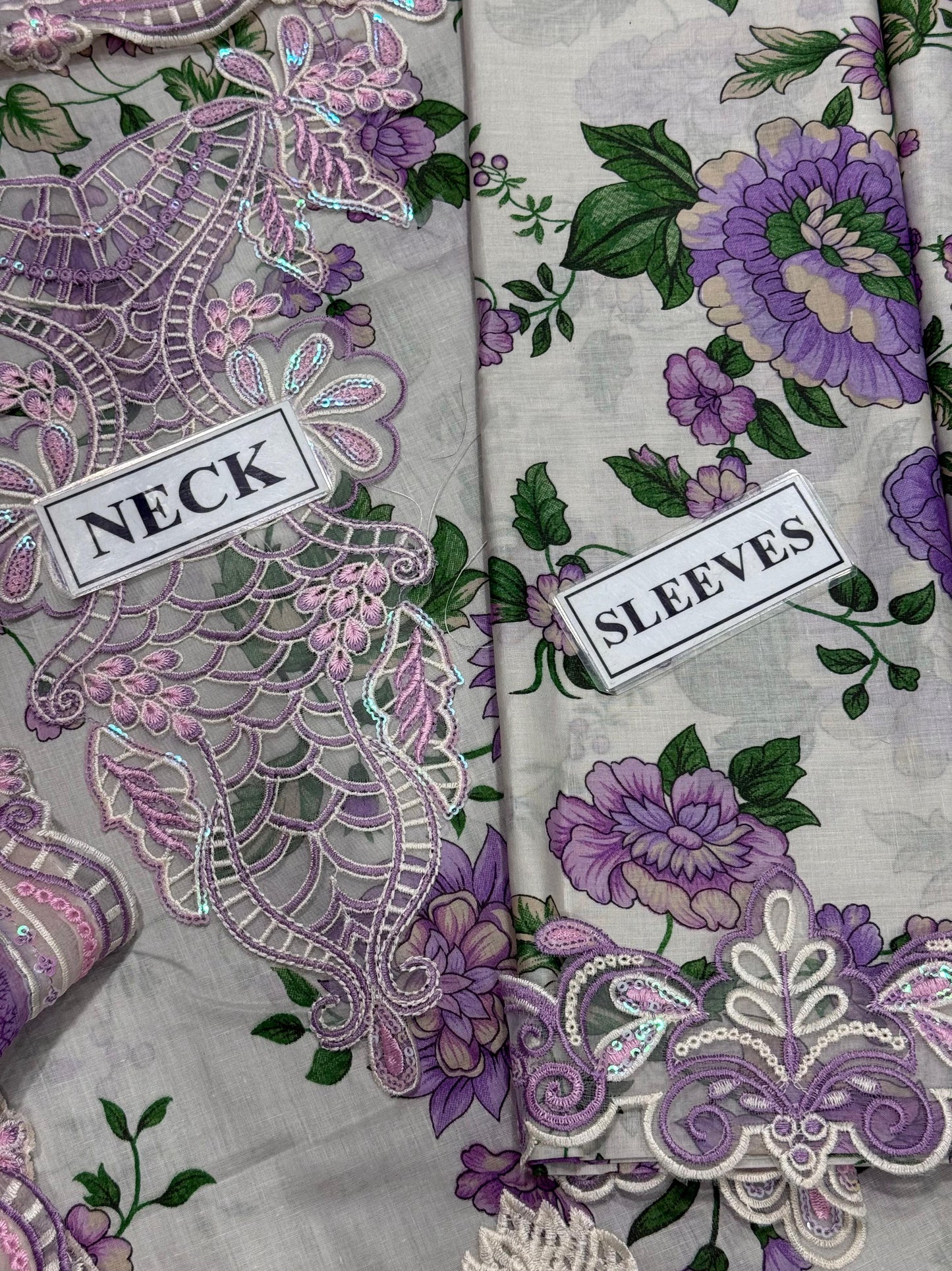 Nureh Embroidered Lawn 3pc Unstiched