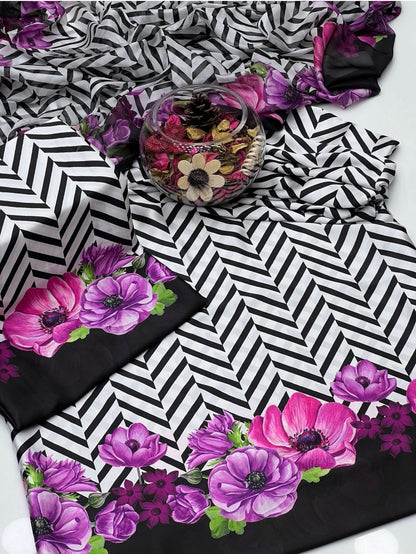 Floral Melody Digital Printed