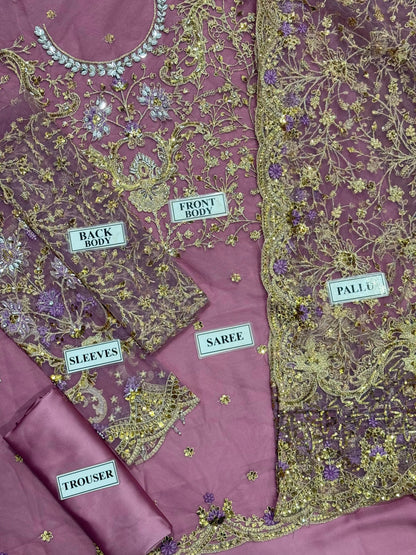 Maria B Saree Collection Unsstiched