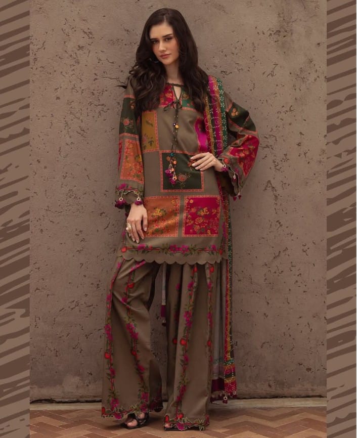 Floral Melody Digital Printed