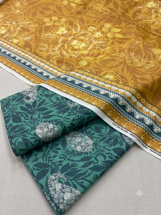 Trending Lawn Digital Printed 3pc Unstiched
