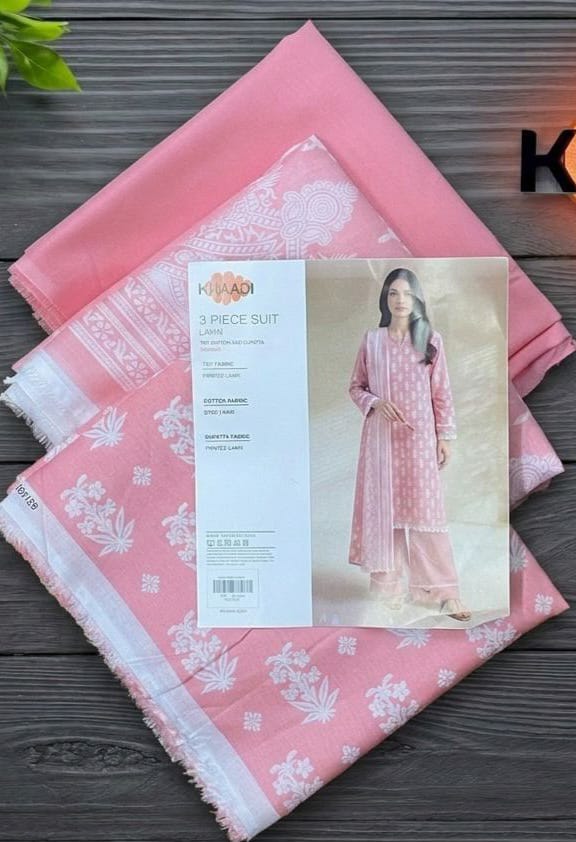 Khaadi Digital Printed Lawn 3pc Unstiched