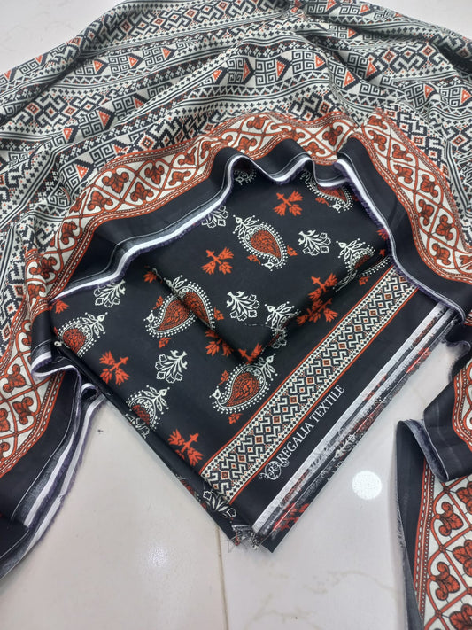 Khaadi By Regalia Textile Lawn Digital Printed 3pc Unstiched