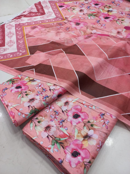 Most Demanding Digital Printed Lawn 3pc Unstiched 2026