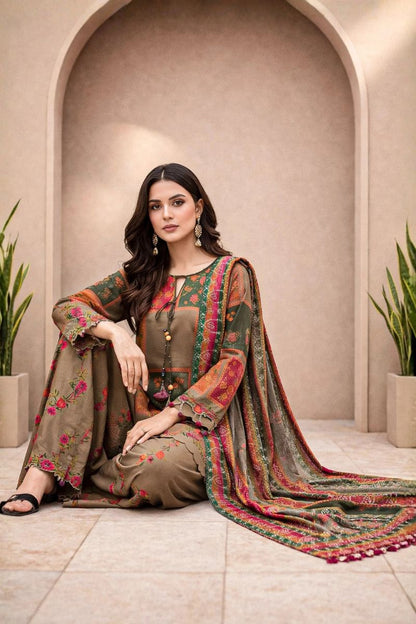 Charizma Lawn Embroidered Collection 3pc Unstiched
