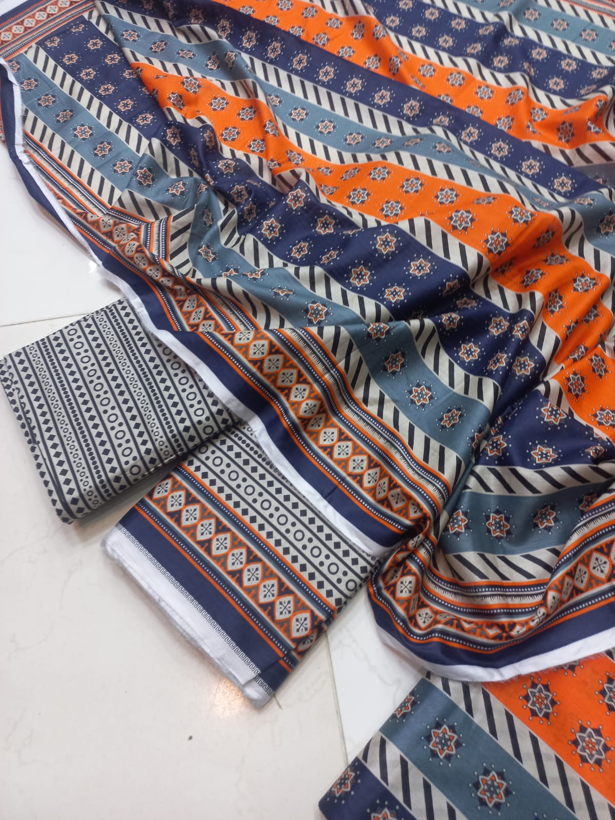 Trending Lawn Digital Printed 3pc Unstiched