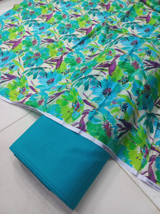 Al-Karam Digital Printed Lawn 2pc Unstiched