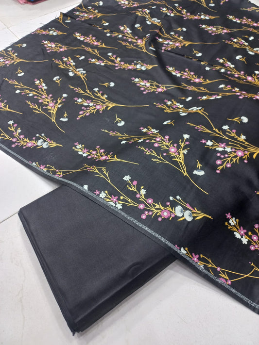 Al-Karam Digital Printed Lawn 2pc Unstiched