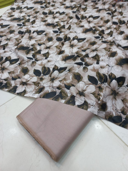 Al-Karam Digital Printed Lawn 2pc Unstiched