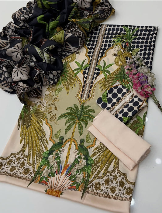 Floral Melody MPRINTS Digital Printed