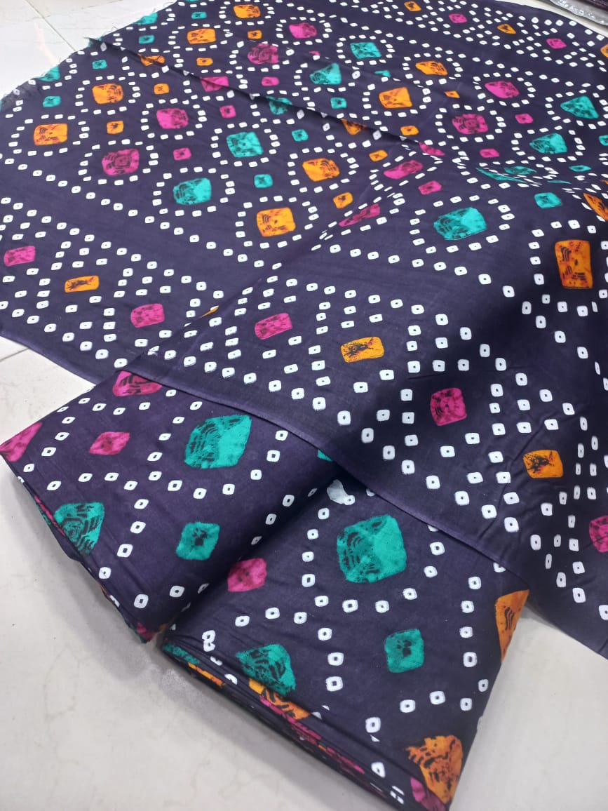 Chunri Print Lawn Collection 3pc Unstiched
