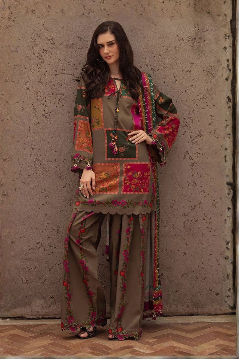 Charizma Lawn Embroidered Collection 3pc Unstiched