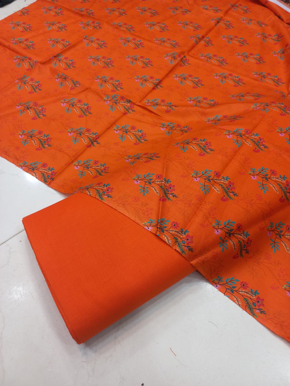 Al-Karam Digital Printed Lawn 2pc Unstiched