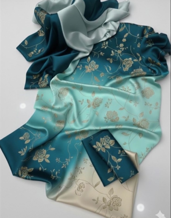 Double Shaded Melody Digital Printed