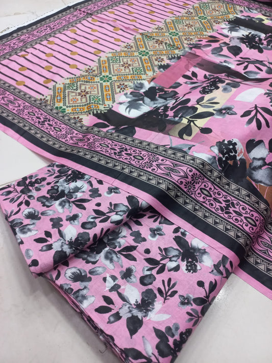 Most Demanding Digital Printed Lawn 3pc Unstiched 2026